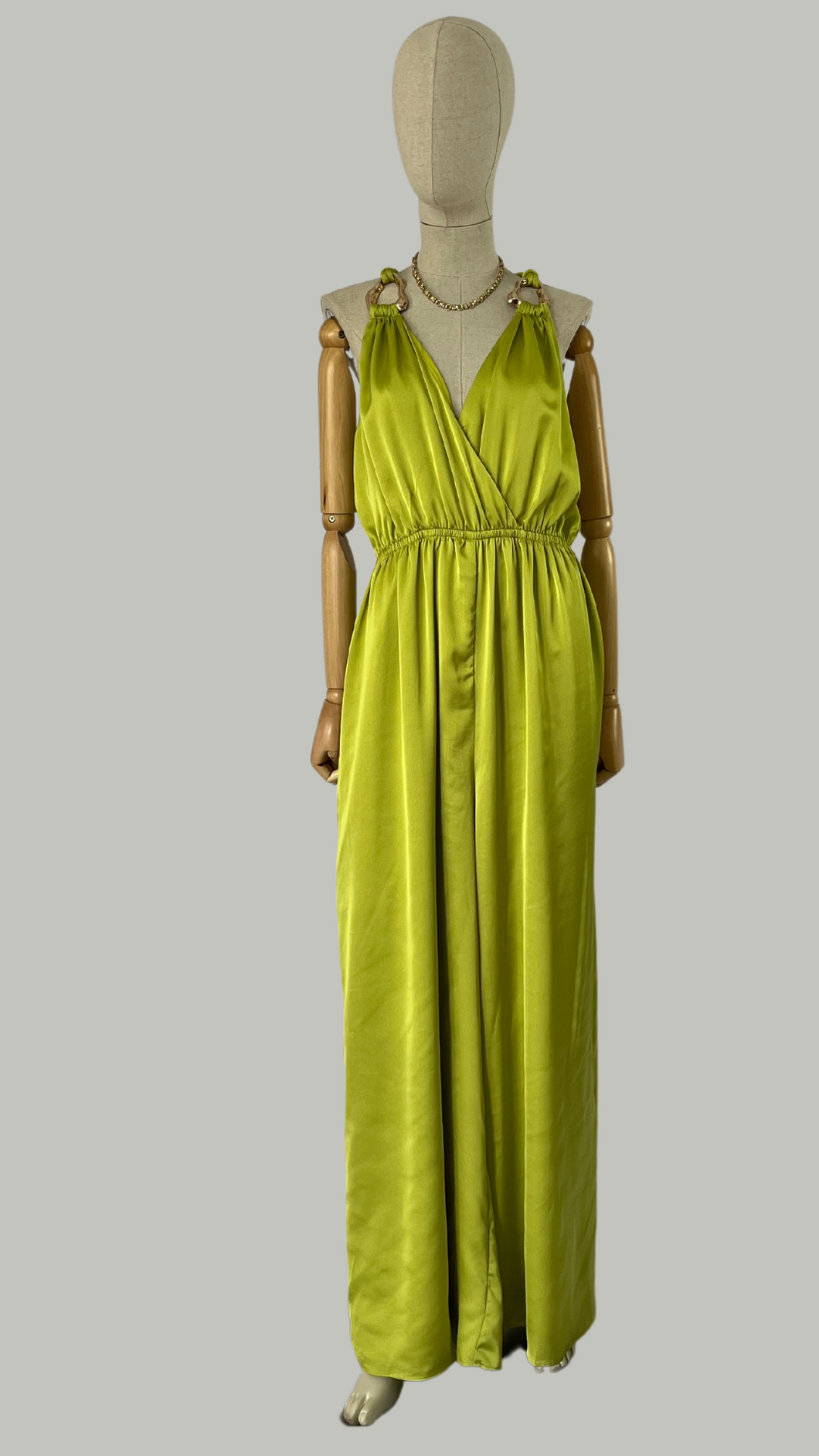 Jumpsuit verde limon