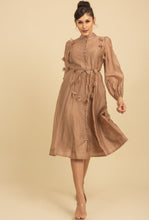 Load image into Gallery viewer, Clarisse Sand Dress
