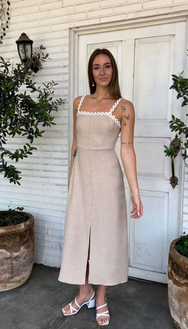 Beige dress