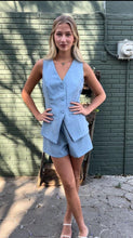 Load image into Gallery viewer, Jamila blue romper
