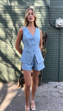 Load image into Gallery viewer, Jamila blue romper
