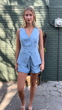 Load image into Gallery viewer, Jamila blue romper
