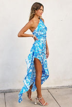 Load image into Gallery viewer, Blue Floral Dress
