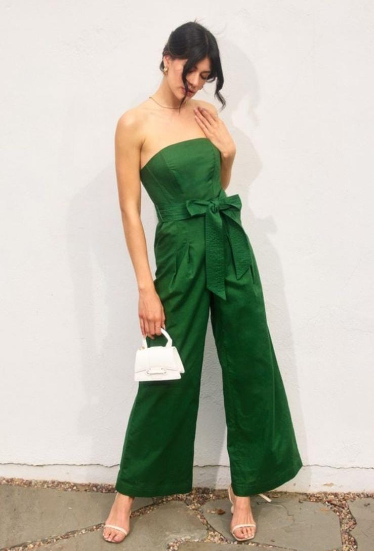Vechio Green Jumpsuit