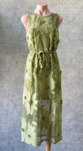 Load image into Gallery viewer, Embroidered Green Dress
