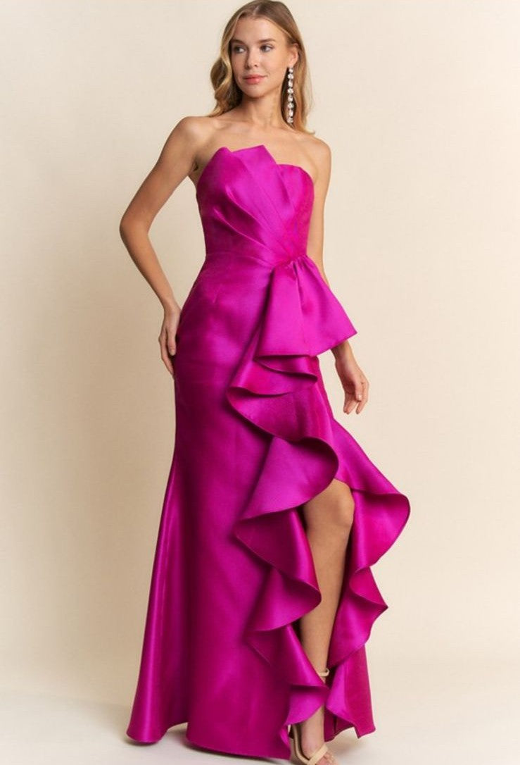 Magenta Dress