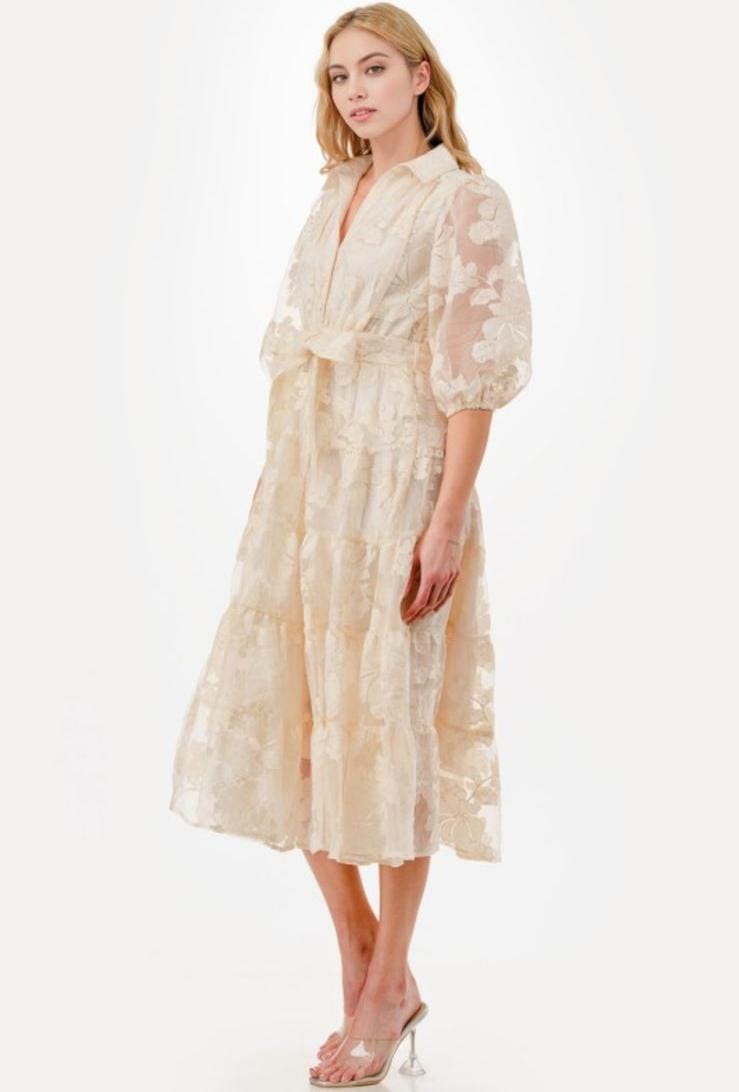 Ivory Bloom Dress