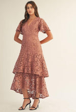 Load image into Gallery viewer, Rose Crochet Dress
