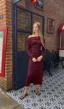 Load image into Gallery viewer, Merlot Midi Dress
